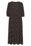 A-View - Kjole - Sisse Cherry Midi Dress - Cherry