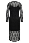 A-View - Kjole - Sky Dress - Black