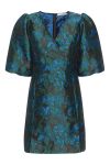 A-View - Kjole - Talena Dress - Black/Blue