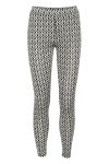 A-View - Leggings - Scarlet Leggings - Black/White