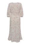 A-View - Kjole - Lin Long Dress - Sand/Pale pink 