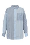 A-View - Skjorte - Mila Shirt - Blue/navy