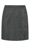 A-View - Nederdel - Annali Check Skirt - Black