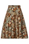 A-View - Nederdel - Kora Skirt - Black/orange/blue