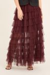 A-View - Nederdel - Miranda Skirt - Burgundy 