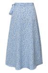 A-View - Nederdel - Peony Wrap Skirt - Sky Blue