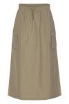 A-View - Nederdel - Sofia Cargo Long Skirt - Light Army