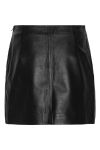 A-View - Nederdel - Stephanie Leather Skirt - Black