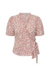 A-View - Bluse - Peony Wrap Blouse - Rose/pink