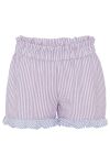 A-View - Shorts - Salvador Shorts - Purple Stribe With Blue