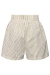 A-View - Shorts - Tiffany Stripe Shorts - Sand