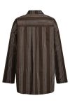 A-View - Skjorte - Brenda Shirt - Brown/White