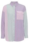A-View - Skjorte - Jacobina Shirt - Purple/Mint/Rose