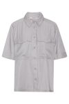 A-View - Skjorte - Leona Shirt - Light Grey