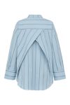 A-View - Magnolia Stripe Shirt - Light Blue