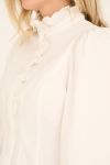 A-View - Skjorte - Malika Frill Shirt - Off White