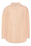A-View - Skjorte - Sonja shirt - Orange/White