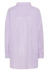 A-View - Skjorte - Sonja Shirt - Purple/White