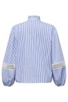 A-View - Skjorte - Tiffany Stripe Shirt - Light Blue