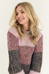 A-View - Strik - Aliana Knit Pullover - Rose/red 