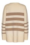 A-View - Strik - Alvena New Knit Pullover - Cream/Sand