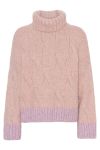 A-View - Strik - Viol Knit - Pink/Multicolor