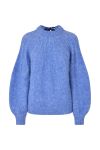 A-View - Strik - Patrisia Bow Knit Pullover - Blue