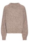 A-View - Strik - Patrisia Solid Knit Pullover - Brown