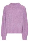 A-View - Strik - Patrisia Solid Knit Pullover - Lilac