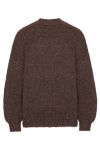 A-View - Strik - Patrisia Solid Knit Pullover - Dark Brown