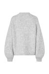 A-View - Strik - Patrisia Solid Knit Pullover - Light Grey Melange