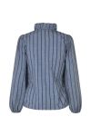A-View - Bluse - Thilde Blouse - Blue Stripe
