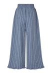 A-View - Bukser - Thilde Pants - Blue Stripe