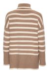 A-View - Strik - Alvena Knit Pullover - Sand/Off White