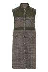 A-View - Vest - Peggy Vest - Checkered Brown