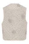 A-View - Vest - Rubi Vest - Off White With Black Dot