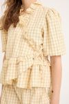 A-View - Bluse - Aulina Blouse - Pale yellow
