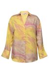A-View - Skjorte - Carina Shirt - Yellow/Rose