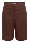 JDY - Shorts - Naomi Linen MW Bermuda Shorts - Chicory Coffee (Levering midt april)