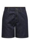 JDY - Shorts - Sansa HW Shorts - Dark Blue Denim