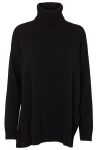 Basic Apparel - Strik - Line T-Neck - Black