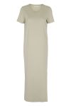 Basic Apparel - Kjole - Rebekka Dress - Moss Gray