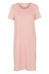 Basic Apparel - Kjole - Rebekka Short Dress - Rose Tan