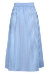 Basic Apparel - Nederdel - Merri Skirt - Princess Blue/Bright White