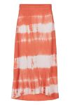 Basic Apparel - Nederdel - Orchid Skirt - Tie Dye Dusted Clay/Pink Chalk