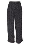 Basic Apparel - Bukser - Nella Pants - Pixel Print Black