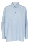 Basic Apparel - Skjorte - Vilde Loose Shirt - Cashmere Blue