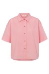 Basic Apparel - Skjorte - Vilde SS Shirt - Pink Nectar