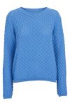 Basic Apparel - Strik - Camilla Sweater - Azure Blue