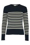 Basic Apparel - Strik - Ella Sweater - Navy/Birch